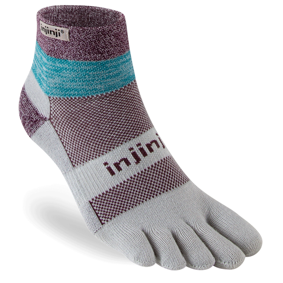 Injinji Sport Original Weight Mini-Crew Toesocks - Injinji Australia